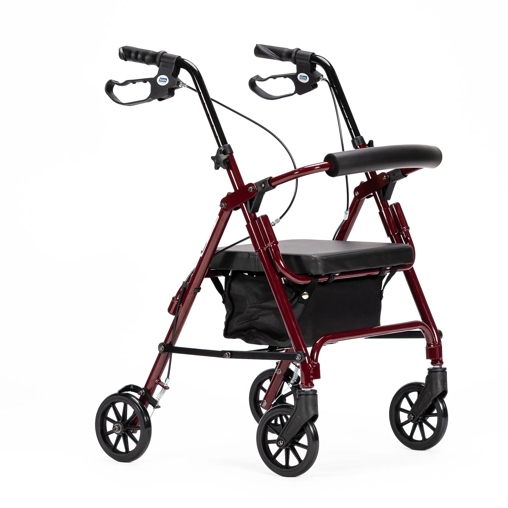 uiCare Petite 6'' Seat Walker - Red - SWL 136kg