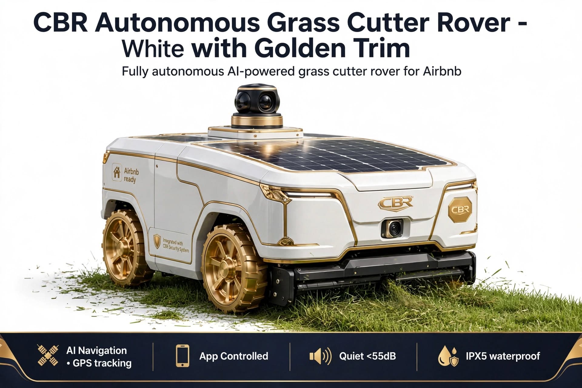 CBR Autonomous Grass Cutter Rover