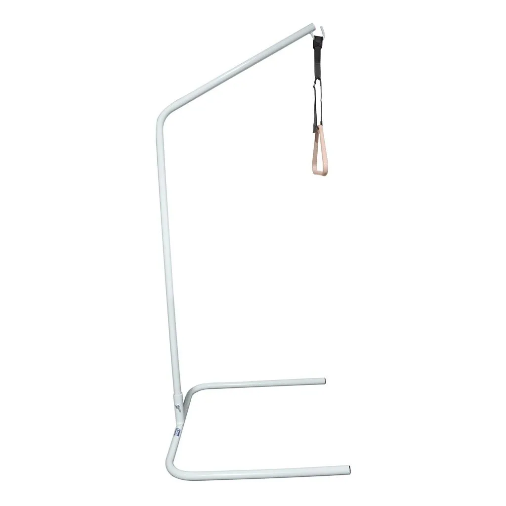 uiCare Over Bed Pole - Wide Base - White