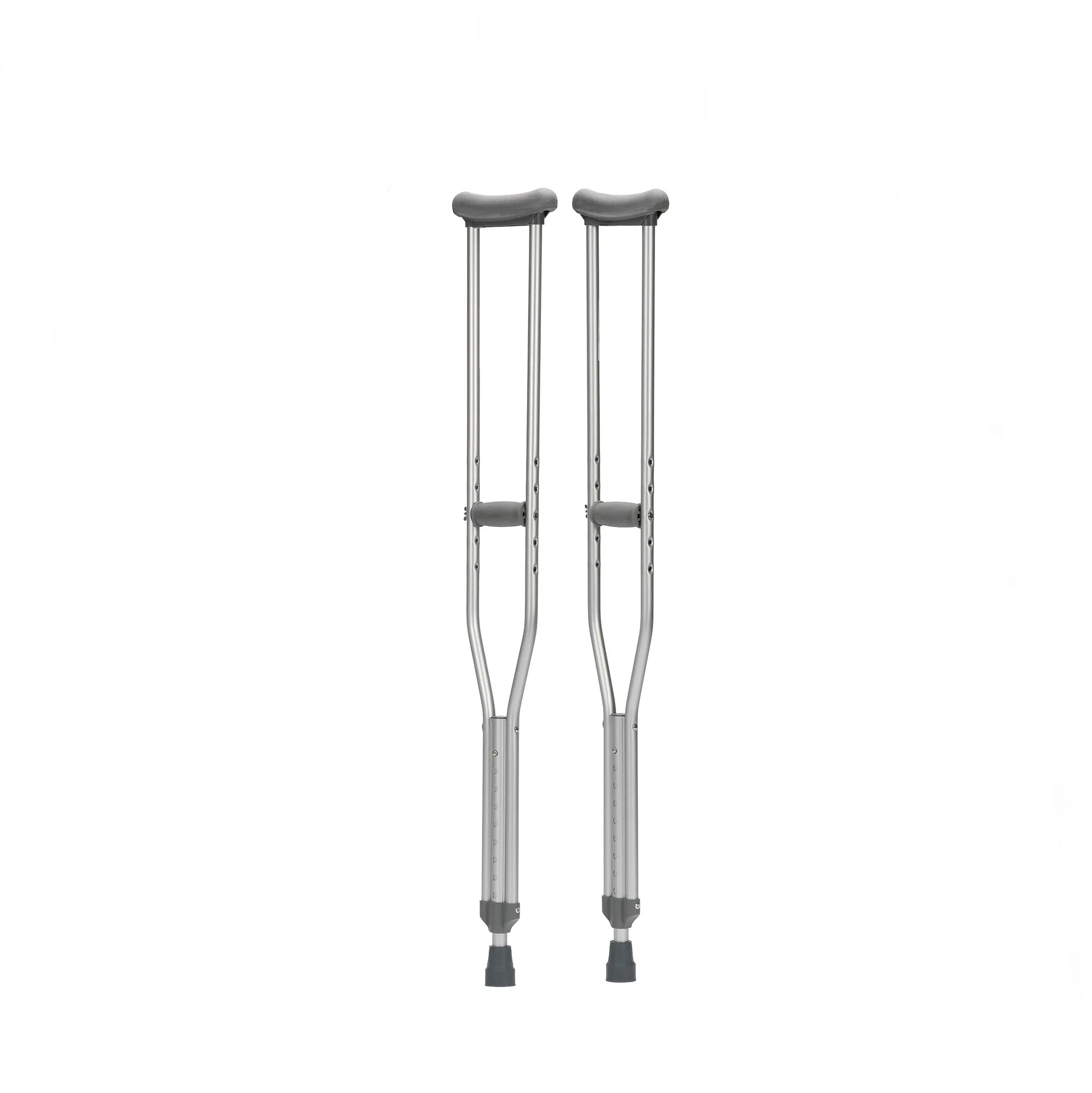 uiCare Underarm Crutch - Medium Adult - Adj Height, Aluminium - (Pair)